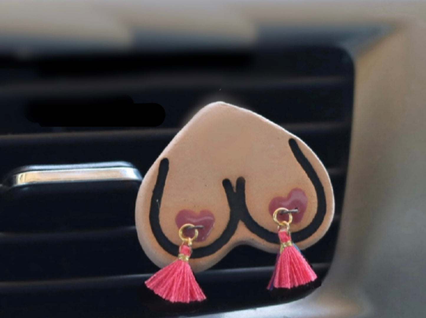 Preorder Bewbie Tassel Magnet | Clay Diffuser | Light Skin