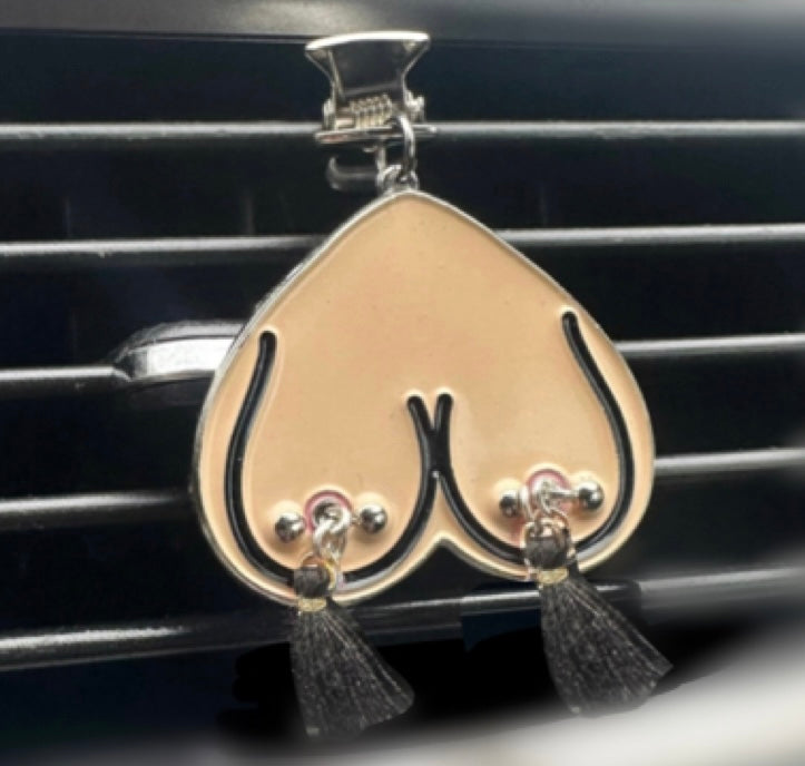 SALE! New! Barbell Bewbie Tassel | Decor only (not for oils) | Clip | light skin/barbells