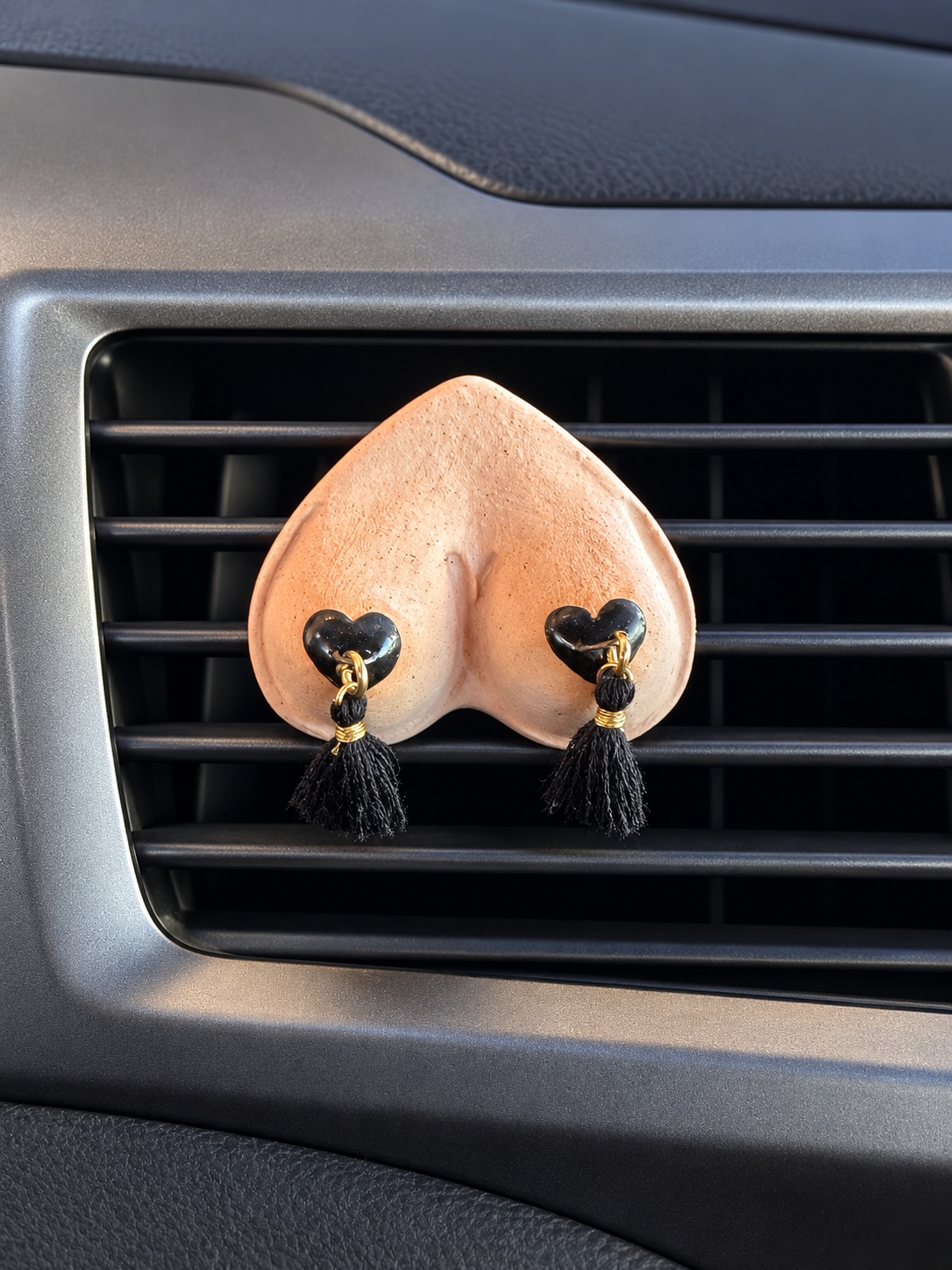 Preorder Ships Nov. 30th BIG! Bewbie Tassel Clay Car Diffuser | Magnet