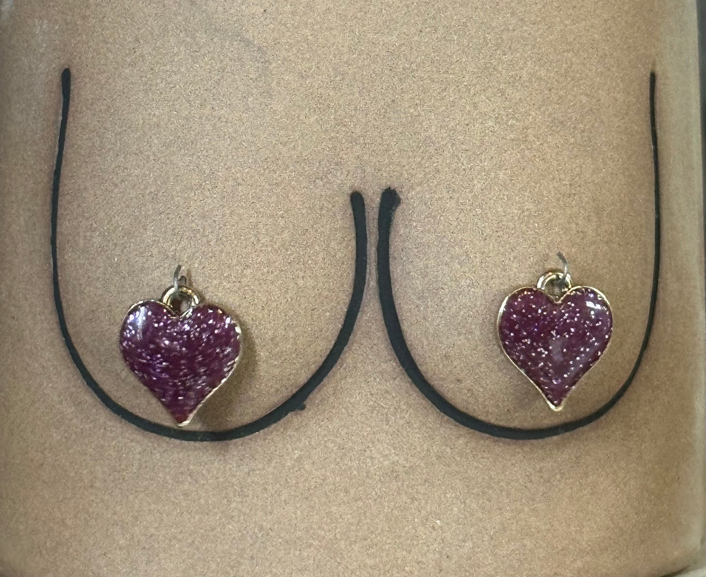 Charms for Boob Wall Art