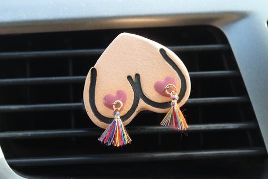 Preorder Bewbie Tassel Magnet | Clay Diffuser | Light Skin