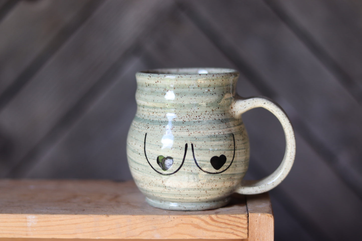 Boob Mug “But first coffee…” 16 oz.