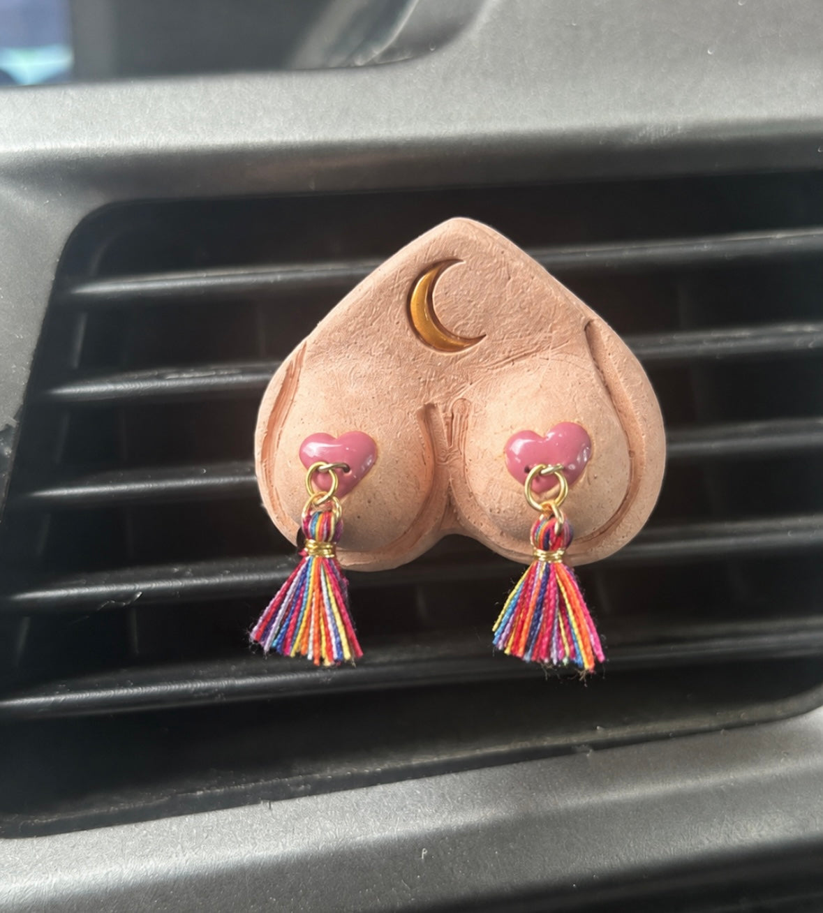 Preorder BIG! Bewbie Tassel Clay Car Diffuser | Magnet