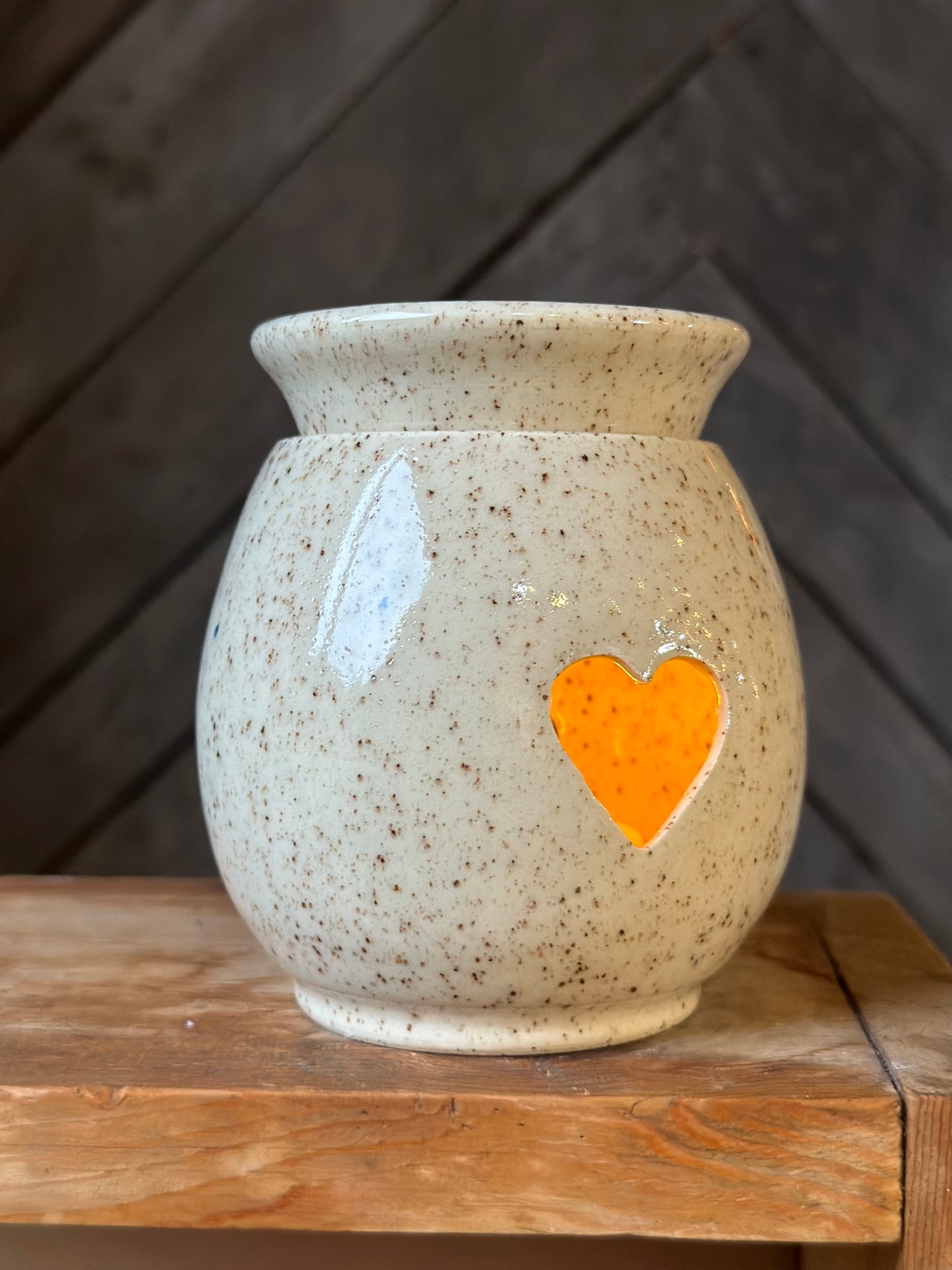 Speckled Boob Wax Melt Warmer Luminary | 4”