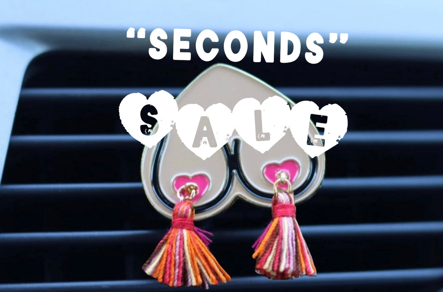 “Seconds” SALE! Metal Bewbie Tassel | Felt diffuser