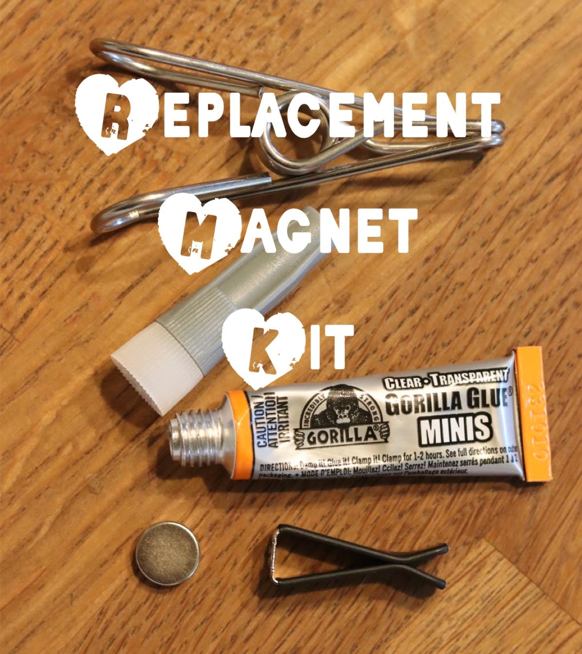 Replacement magnet kit or vent clip only