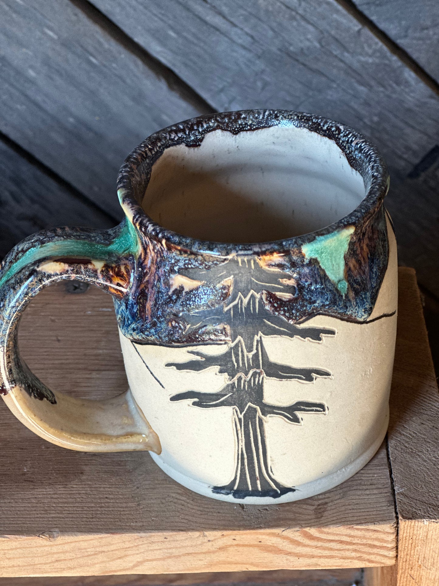 Custom deer mug for Shaye
