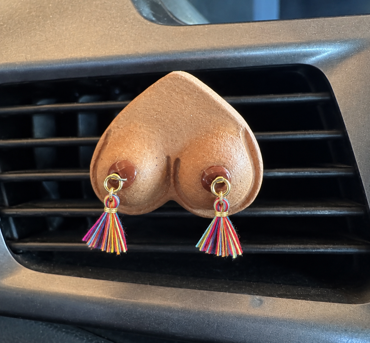 Preorder BIG! Bewbie Tassel Clay Car Diffuser | Magnet