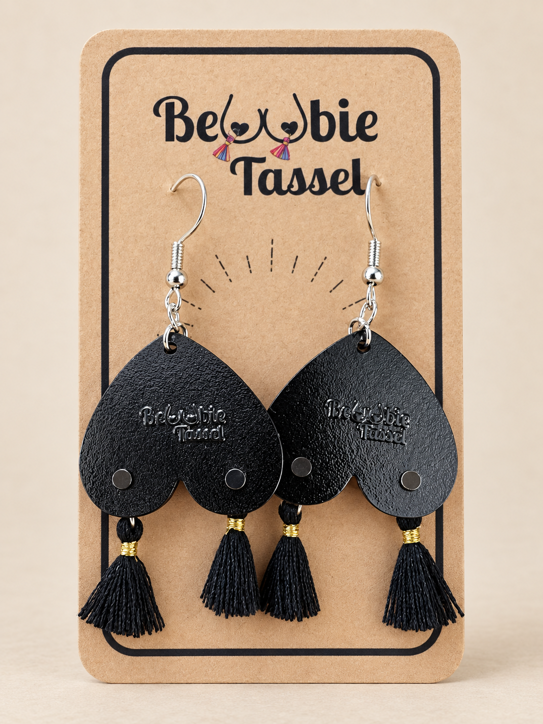Bewbie Tassel 1" Earrings | 925 Sterling Silver hook/Choose color