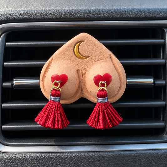 Preorder BIG! Bewbie Tassel Clay Car Diffuser | Magnet